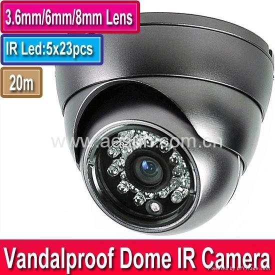 AEDM24 CCTV IR Vandalproof Dome  Security Camera