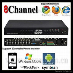 8ch standalone DVR recorder