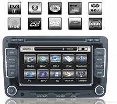 Car DVD Player With GPS,Bluetooth,DVB-T for Volkswagen sagitar(Jetta/Golf),Boro