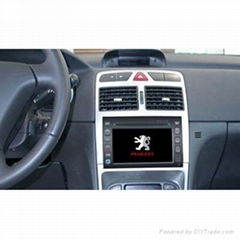 Car DVD Player for PEUGEOT 307 with Built in GPS 