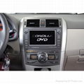 Car DVD Player with Bluetooth and built in GPS for Toyota Corolla  1