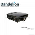 Entry-level led projector with 150inch image