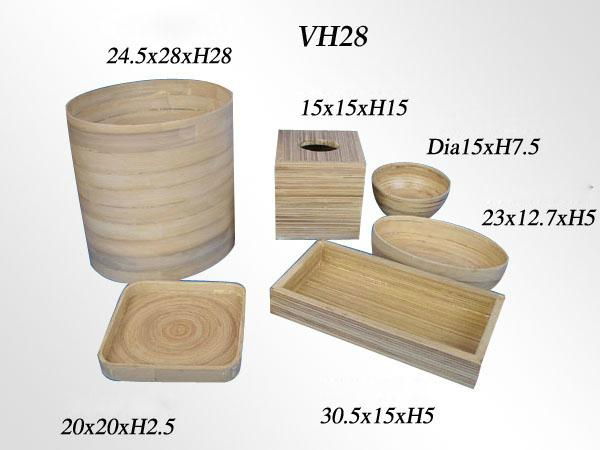 Bamboo bathroom items 2