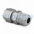 stainless steel male connector