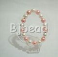 Handmade Double Color Seashell Beads Bracelet