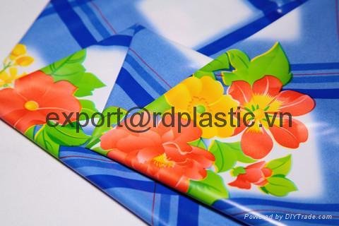 PVC film (colour - transparent - Semi trans - printed..) 3