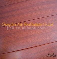 Jatoba stained color