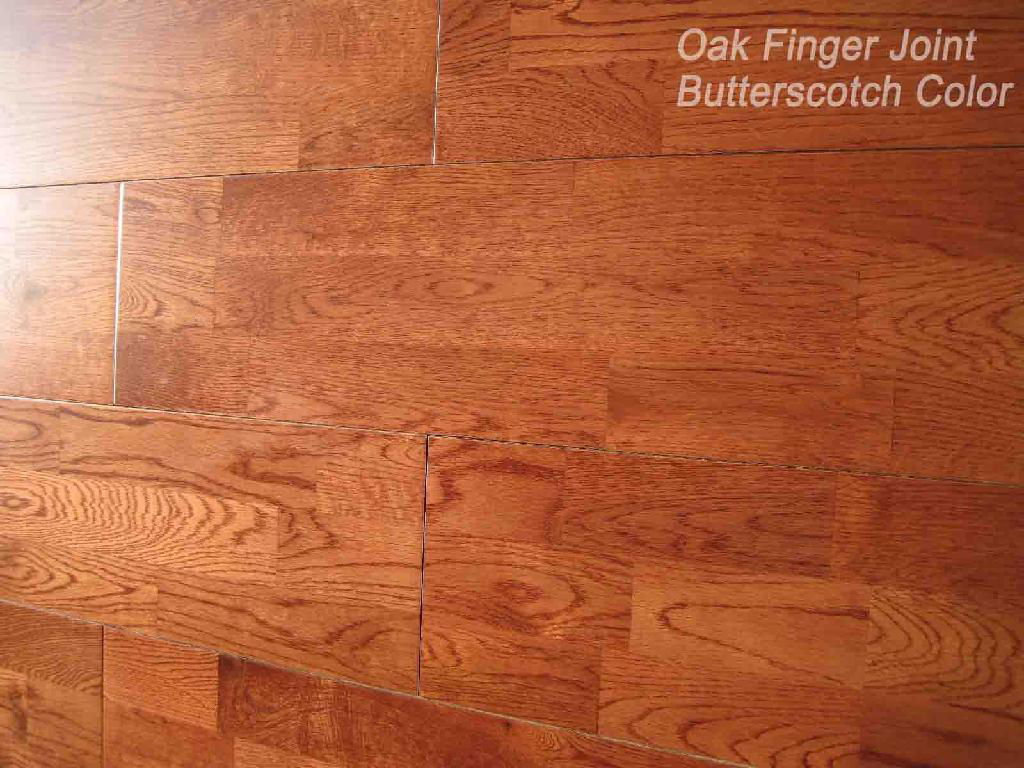 Oak Hardwood Flooring Stained Color Three Strips China