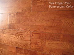 Oak hardwood flooring Stained Color three strips