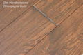 Oak Handscraped hardwood flooring Golden