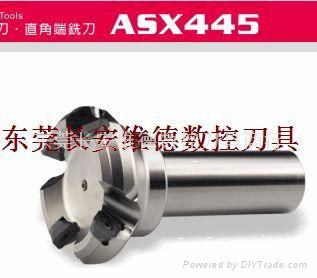 ASX445 Series 45Deg Face Mill For SEMT13T3 insert 2