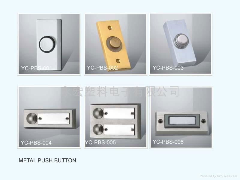 Wired Door Bell Push Button  