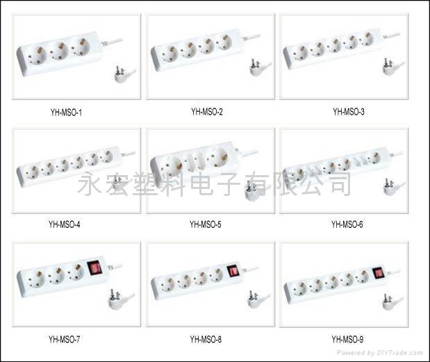 歐式各國電源連接器插頭插座