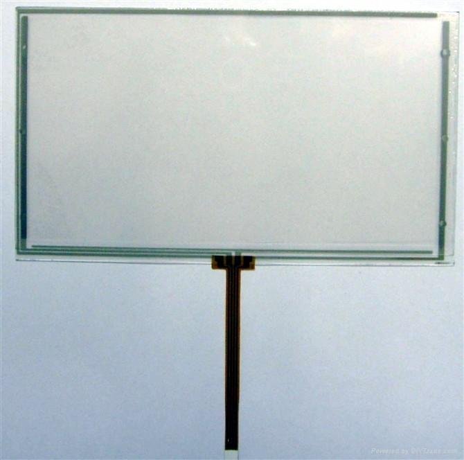 7" Four wire resistance touch panel
