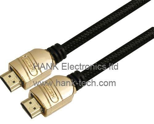 HDMI cable 金属头线，V1.4,3D