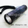 New bright LED hunting flashlight