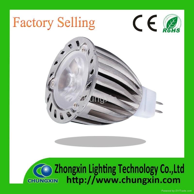 Factory direct sale MR16 LED spot light AC 12V 2