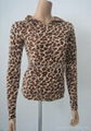 Leopard Print Cashmere Hooded For Women