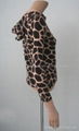 Leopard Print Cashmere Hooded For Women 2