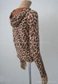 Leopard Print Cashmere Hooded For Women 3