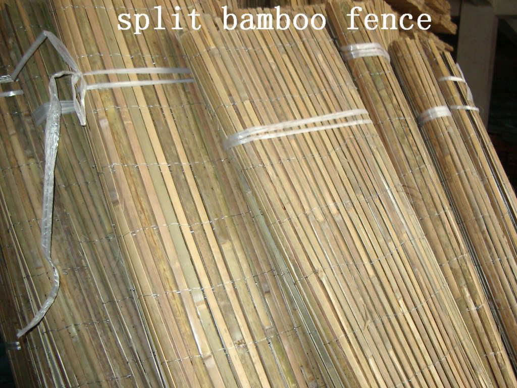 Split Bamboo Fence 2