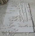 Yellow sandstone embossment 1