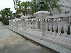 white sandstone sandblasted