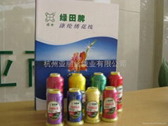 polyester embroidery thread