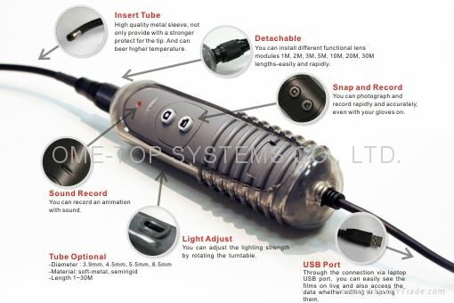 USB Video Borescope Endoscope Videoscope 2