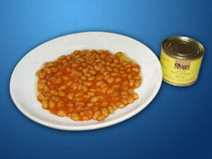 Canned tomato sauce soybean