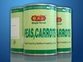 Canned peas carrots 1