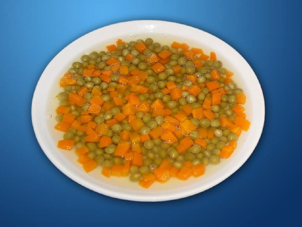 Canned peas carrots 2