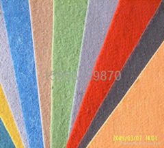 Plain surface exhibition carpet