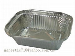 aluminum foil container