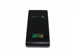 High-capacity external battery for cellphones