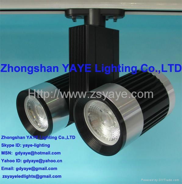 YAYE Hot Sell 1W-50W LED Track Light COB 10W 15W 20W 30W 40W 50WLED Track Light 