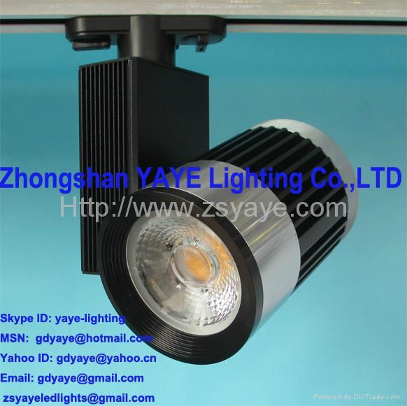 YAYE Hot Sell 1W-50W LED Track Light COB 10W 15W 20W 30W 40W 50WLED Track Light  3