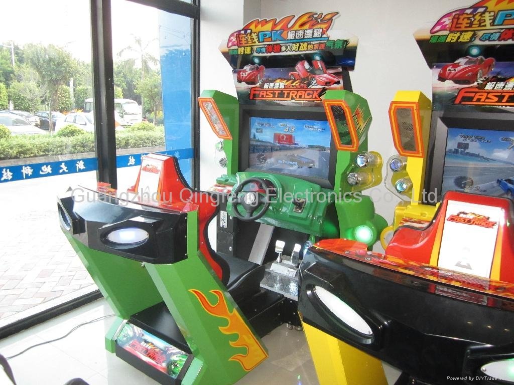 4D Outrun racing game machine  2