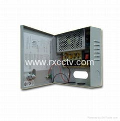 4Way DC12V 3.0A boxed power supply