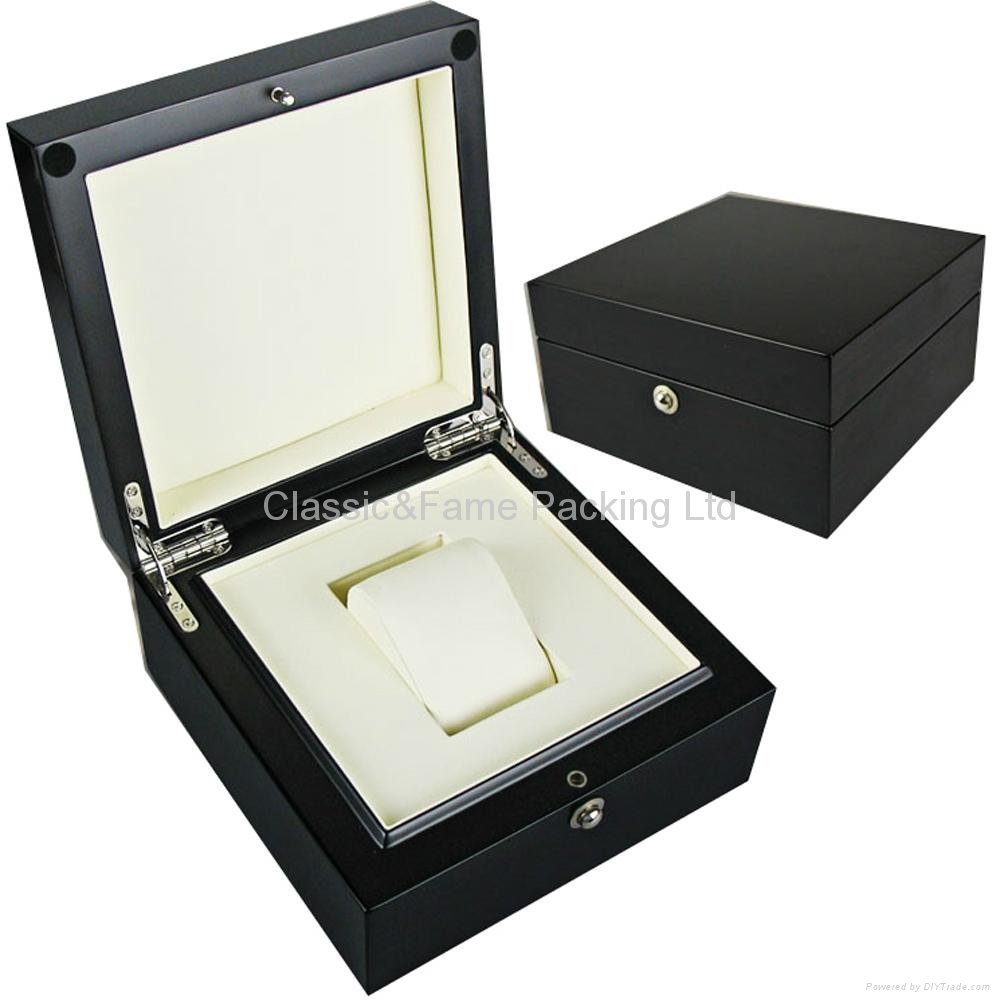 glossy jewelry& watch box wooden box