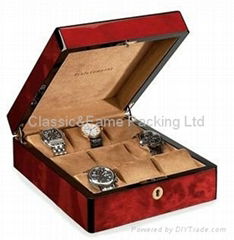 wooden jewelry& watch box  