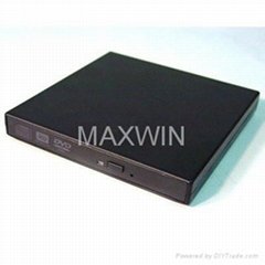 5.25-inch USB 2.0 External Slim CD/DVD Drive Enclosure,USB2.0 DVDRW Drive Case
