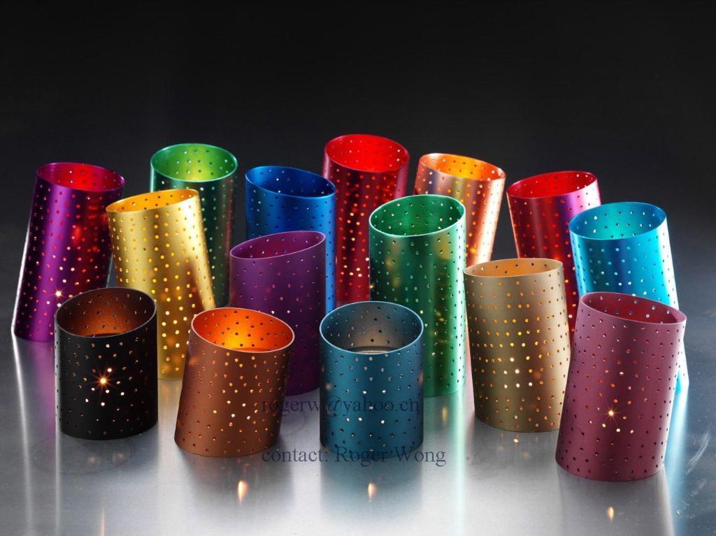Aluminum Candle Holder CSAL003 (China Manufacturer) Candle & Stand
