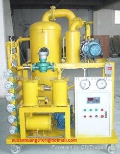 Double-stage vacuum Transformer oil filtration machine treat power transformer   1