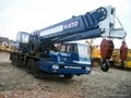 Secondhand KATO 50ton mobile crane , Usedcrane 1