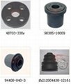 FOR TOYOTA:BUSHING,FRAME,FLEXIBLA DISC,BOOTS, DUST COVER