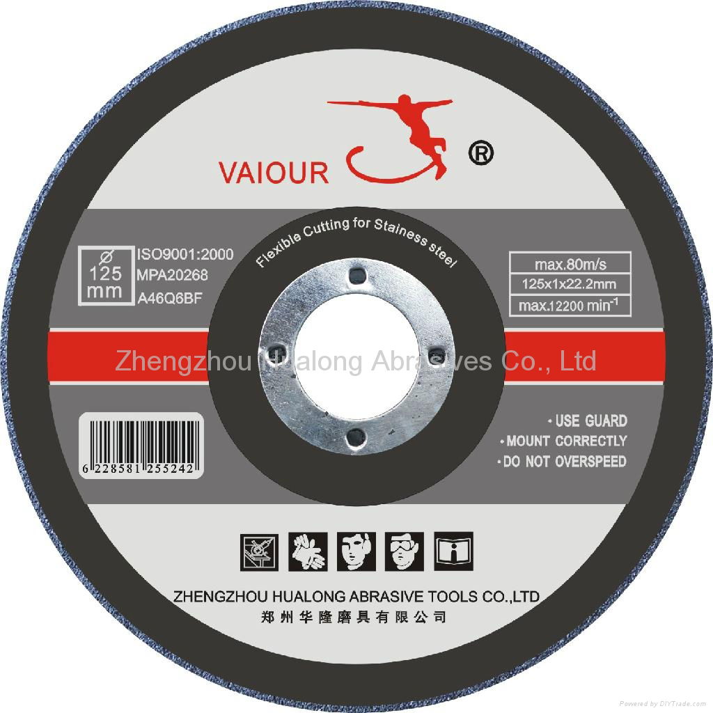 Thinner cutting disc for Inox 3