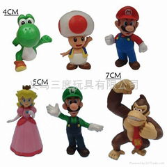 Super Mario action figures