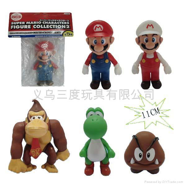 Super Mario anime figures