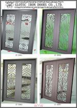 wrought iron door